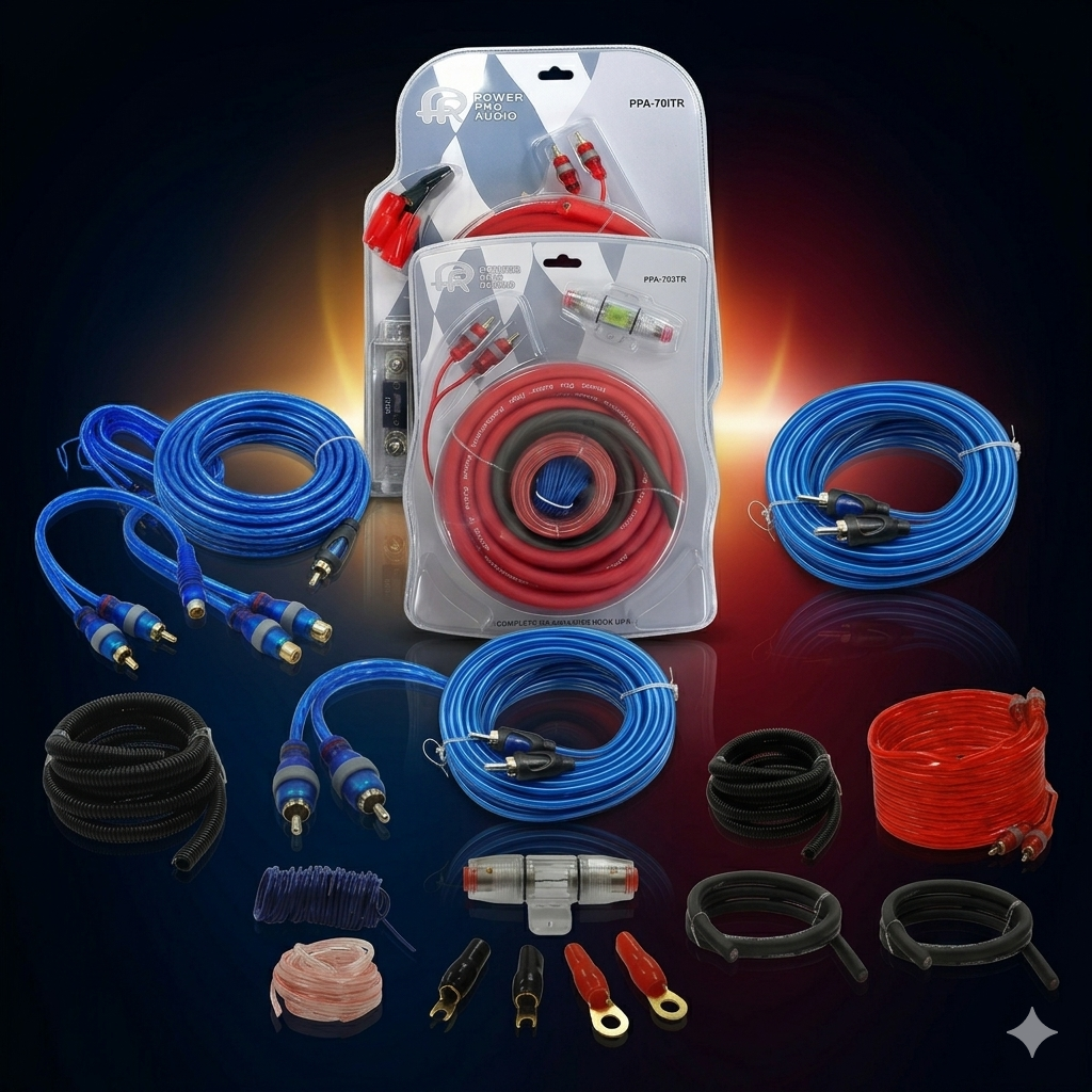 Car Audio Amp Kits & Accessories
