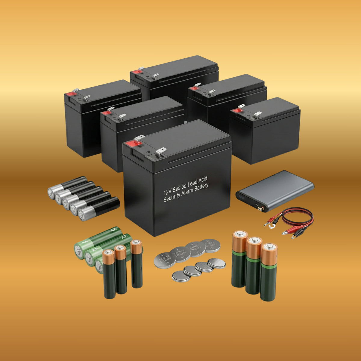 Security Alarm Batteries