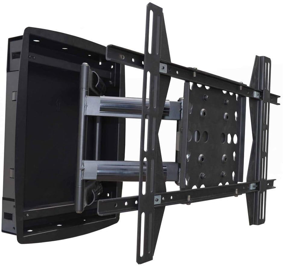 Support mural articulé escamotable pleine mobilité pour téléviseurs de 42 à 75 po | Poids maximal 135 lb, normes VESA jusqu'à 600x400 (B-60)