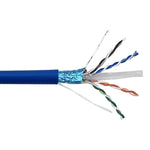 CAT6 550MHz F/UTP Riser Cable, 23AWG Solid Copper – 1000ft