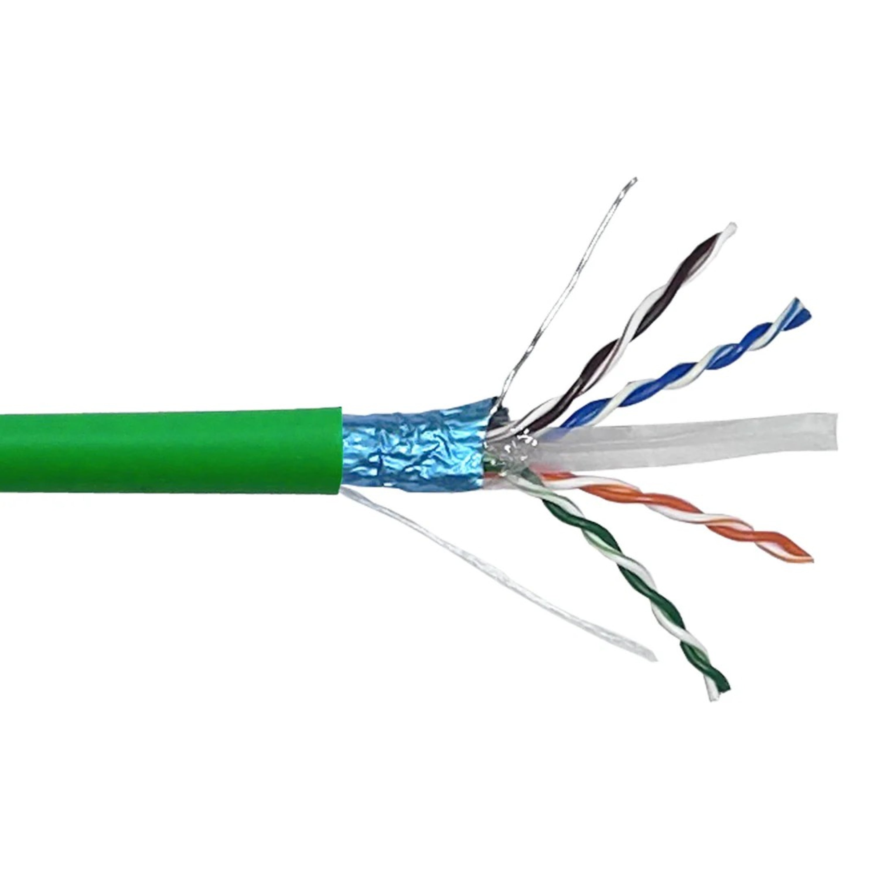 Câble CAT6 550MHz F/UTP Riser, Cuivre monobrin 23AWG – 305m