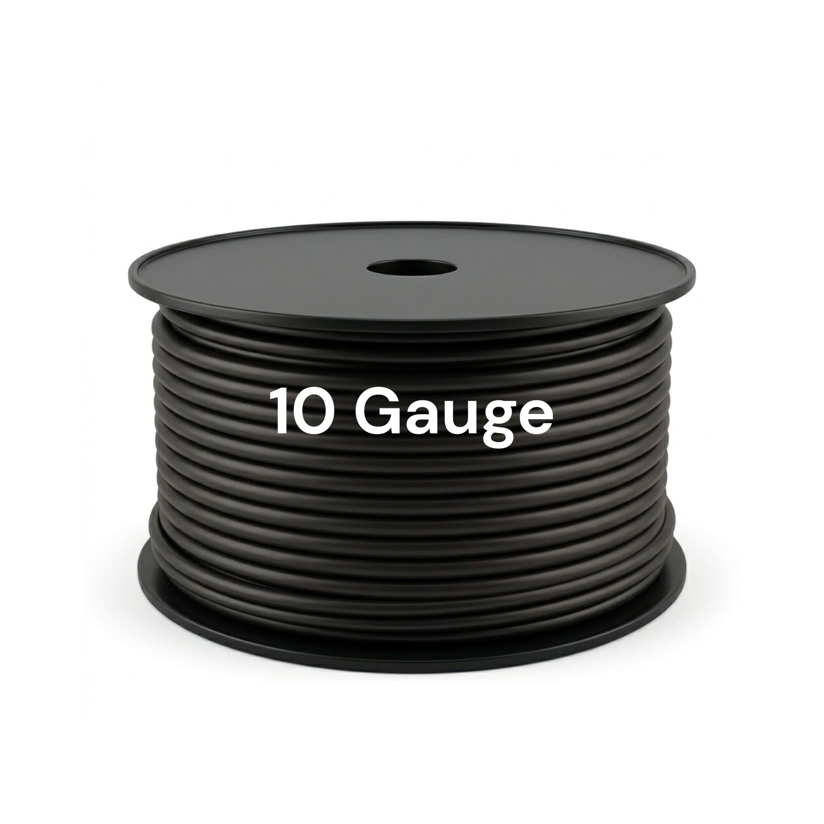 10 Gauge Power Wire 250FT Spool – Ultra Flexible Matte PVC Jacket Cable (Red / Black) Automotive, Car Audio & Electrical Use