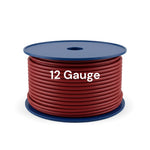 12 Gauge Power Wire 300FT Spool – Ultra Flexible Matte PVC Jacket Cable (Black / Red) Automotive, Car Audio & Electrical Wire