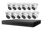 EKI-K164T412C 16-Channel 8MP NVR with 4TB HDD & 12 ColorVu 4MP Night Vision Turret Cameras Kit ( HIKVISION )