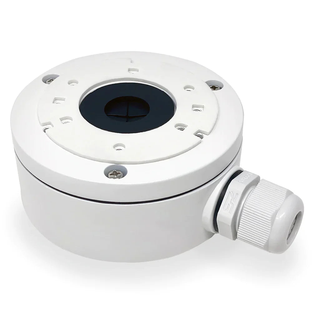 Boîte de jonction CBXS compatible Hikvision DS-1280ZJ-XS pour caméra bullet et tourelle - Boîte de jonction pour caméra de sécurité, boîtier électrique étanche pour le montage de caméras de surveillance bullet ou dôme