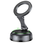 Support de téléphone de voiture magnétique avec ventouse | Support MagSafe rotatif à 360° pour pare-brise et tableau de bord