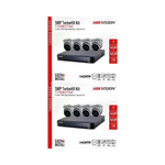 Hikvision TurboHD 5MP CCTV Security Camera Kit with DVR & HDD | 4 Channel & 8 Channel System | Models T7204U1TA4 & T7208U2TA6