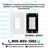 BestMounts Combo: Brush Decorator 1-Gang Cable Pass-Through Low Voltage Snap-On Wall Plate with Drywall Retrofit Mounting Bracket | BLVBRS1