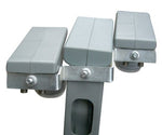 24 in (60 cm) Round Satellite Dish with 3 x Dual DSS Circular LNBs and Bracket for 110, 118/119 and 129 W