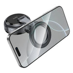 Support de téléphone de voiture magnétique avec ventouse | Support MagSafe rotatif à 360° pour pare-brise et tableau de bord