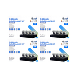 HiLook 5MP ColorVu Lite DVR Security Camera Kit | 4 Channel & 8 Channel CCTV System with HDD | Models TK-4145TC-MC & TK-6285TC-MC