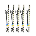 12-Outlet Metal Surge Protector Power Strip – 10 ft Cord, 125V/15A, UL & cULus Certified, Heavy-Duty Workshop Power Bar