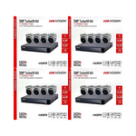 Hikvision TurboHD 5MP CCTV Security Camera Kit with DVR & HDD | 4 Channel & 8 Channel System | Models T7204U1TA4 & T7208U2TA6