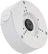 Universal Outdoor Security Camera Junct, Waterproof Electrical Box for Mounting Bullet or Dome Surveillance Cameras, 3 Screw Base, Round, White