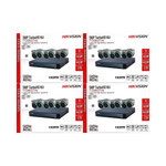 Hikvision TurboHD 5MP CCTV Security Camera Kit with DVR & HDD | 4 Channel & 8 Channel System | Models T7204U1TA4 & T7208U2TA6