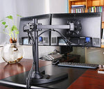 Best Mounts Freestanding Desk Mount for Dual Monitors (BDM-202)