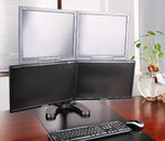 BestMounts 4-Monitor free standing with Adjustable Height -Monitor Arm Mount fits up to 4 Screens (BDM-404)