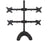 BestMounts 4-Monitor free standing with Adjustable Height -Monitor Arm Mount fits up to 4 Screens (BDM-404)