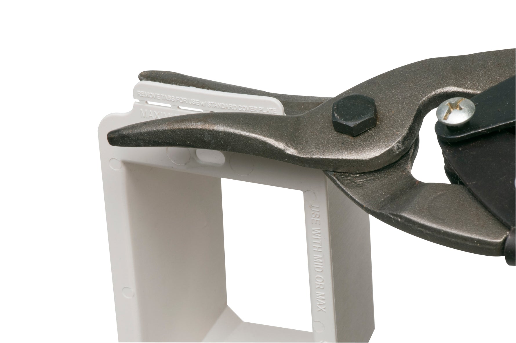 Rallonge de boîte de prise électrique Arlington BE1-5, 1 module, blanc, paquet de 5