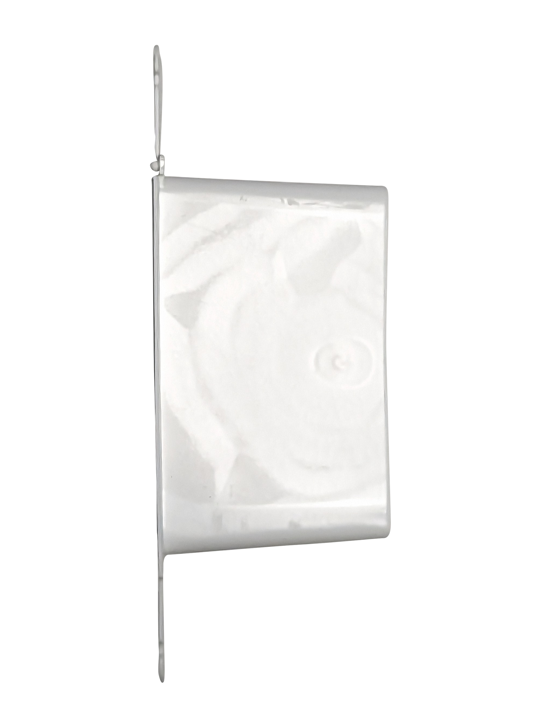 Rallonge de boîte électrique non métallique multi-gang BestMounts – Blanche, (Paquet de 2) avec vis à tête plate 6-32