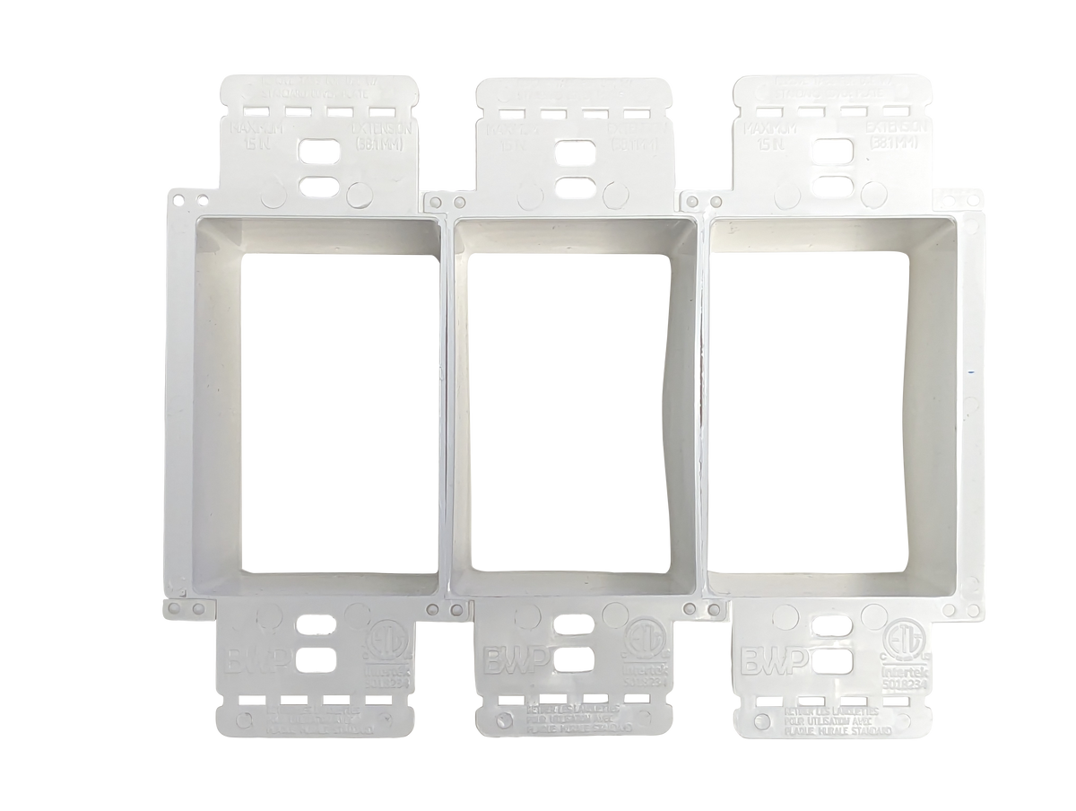 BestMounts Electrical Power Outlet Box Extender Kit | BEBEX