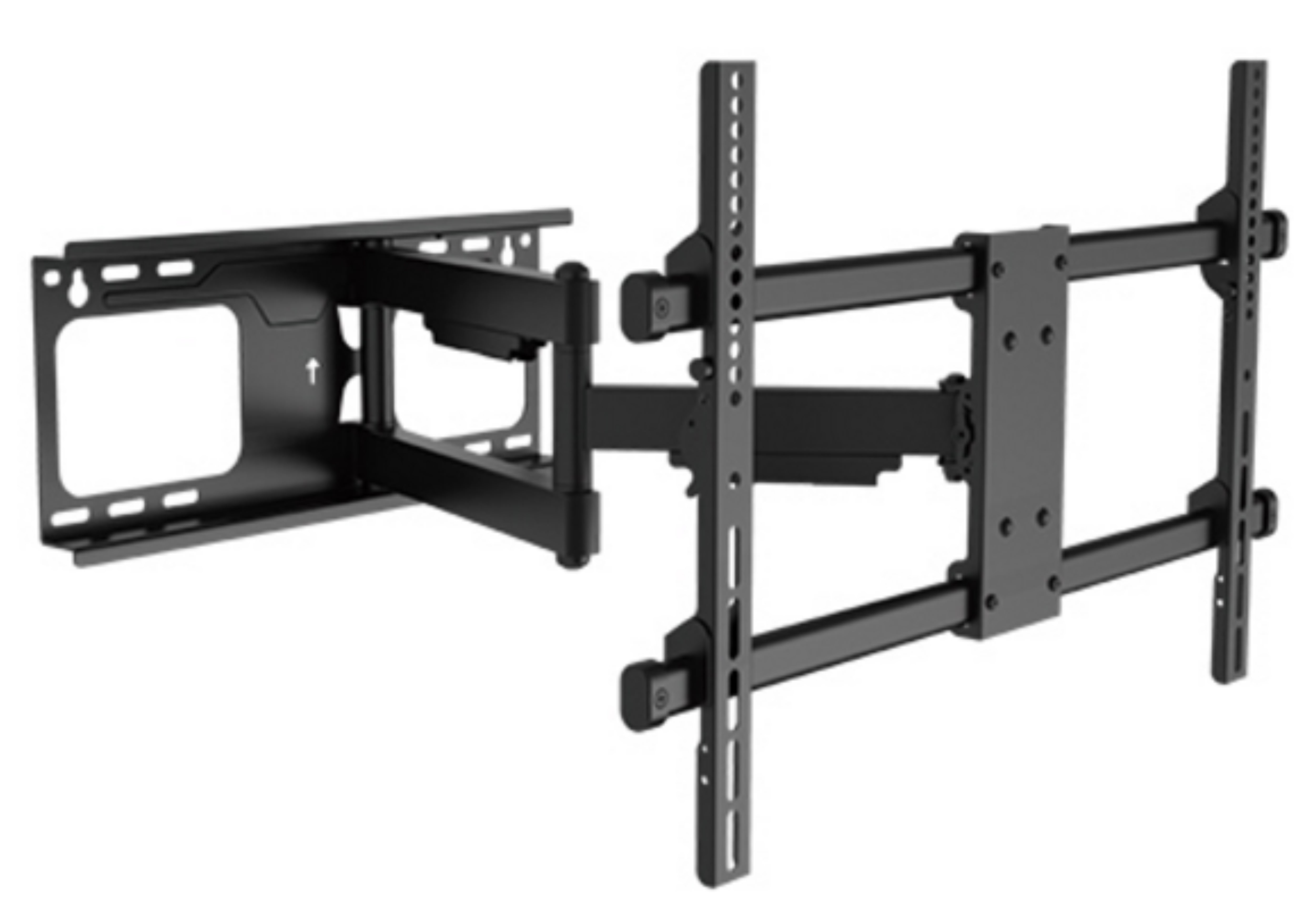Support mural TV articulé robuste LPA49-463D Pour la plupart des téléviseurs LED, LCD, incurvés et plats de 37" à 70"