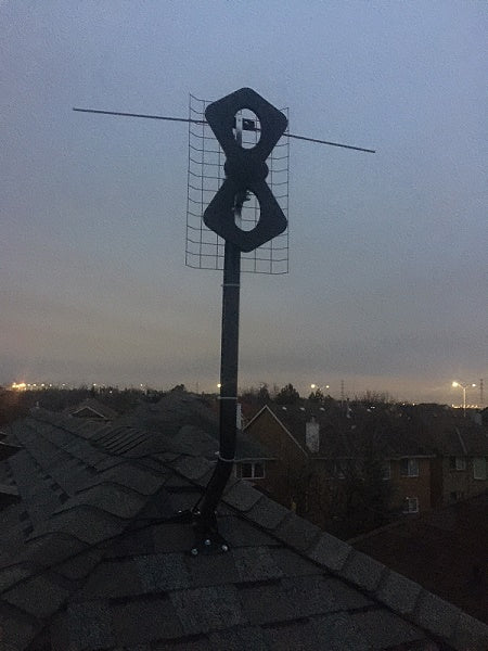 Focus Antennas HD Long Range Indoor/Outdoor HDTV Antenna (BEST-2V) ***30 Days Money Back Warranty***