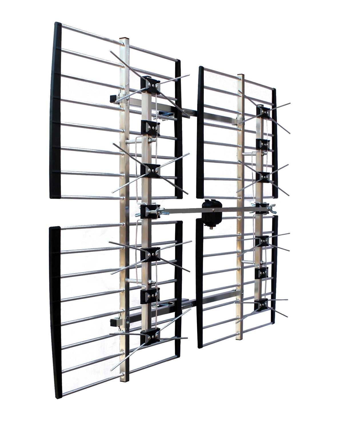 BEST 360-Degree Adjustable 8-Bay Multi-Directional (45-80+ mi/70-130+ km) HDTV UHF Antenna (BEST-8HD-180D)