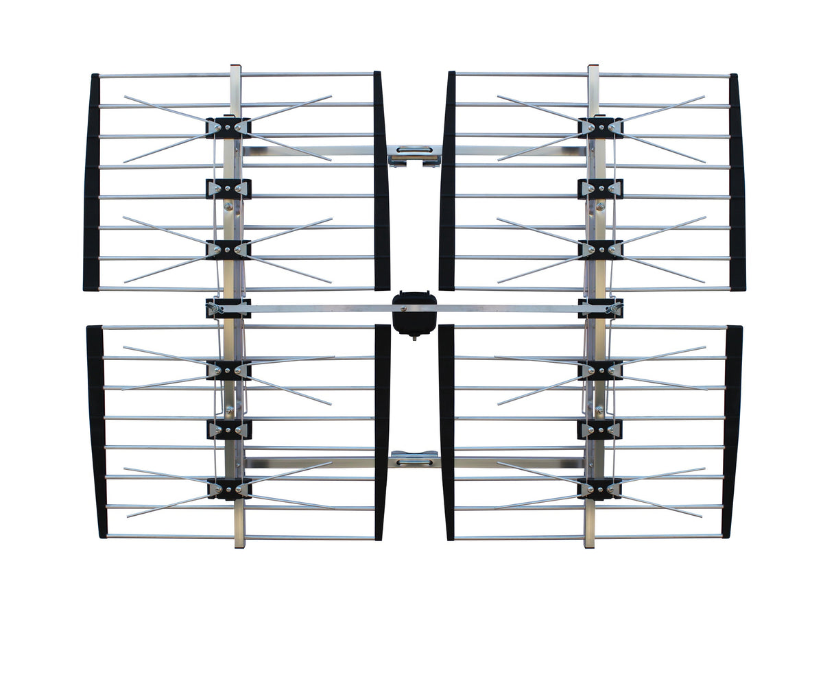 BEST 8-Bay Long Distance Multi-Directional (80+ mi/130+ km) HDTV UHF/VHF Antenna (BEST-8HD)