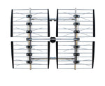 BEST 8-Bay Long Distance Multi-Directional (80+ mi/130+ km) HDTV UHF/VHF Antenna (BEST-8HD)