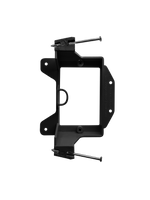 BestMounts - Low Voltage Nail-ON Mounting Bracket LVN1 1 Gang Multipurpose New Construction – (100 Pack, Black)
