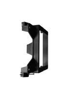 BestMounts - Low Voltage Nail-ON Mounting Bracket LVN1 1 Gang Multipurpose New Construction – (100 Pack, Black)