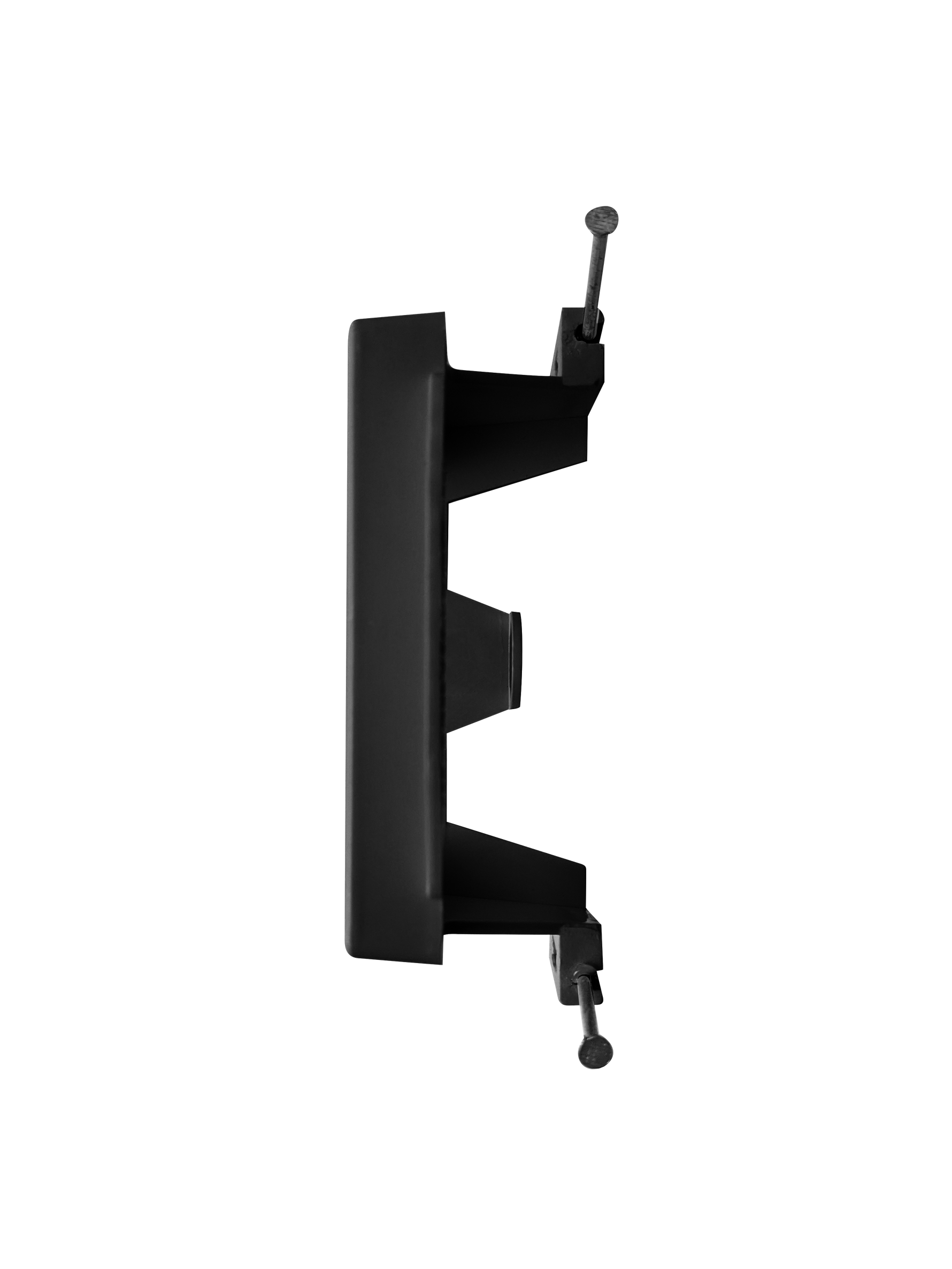 BestMounts - Low Voltage Nail-ON Mounting Bracket LVN1 1 Gang Multipurpose New Construction – (10 Pack, Black)