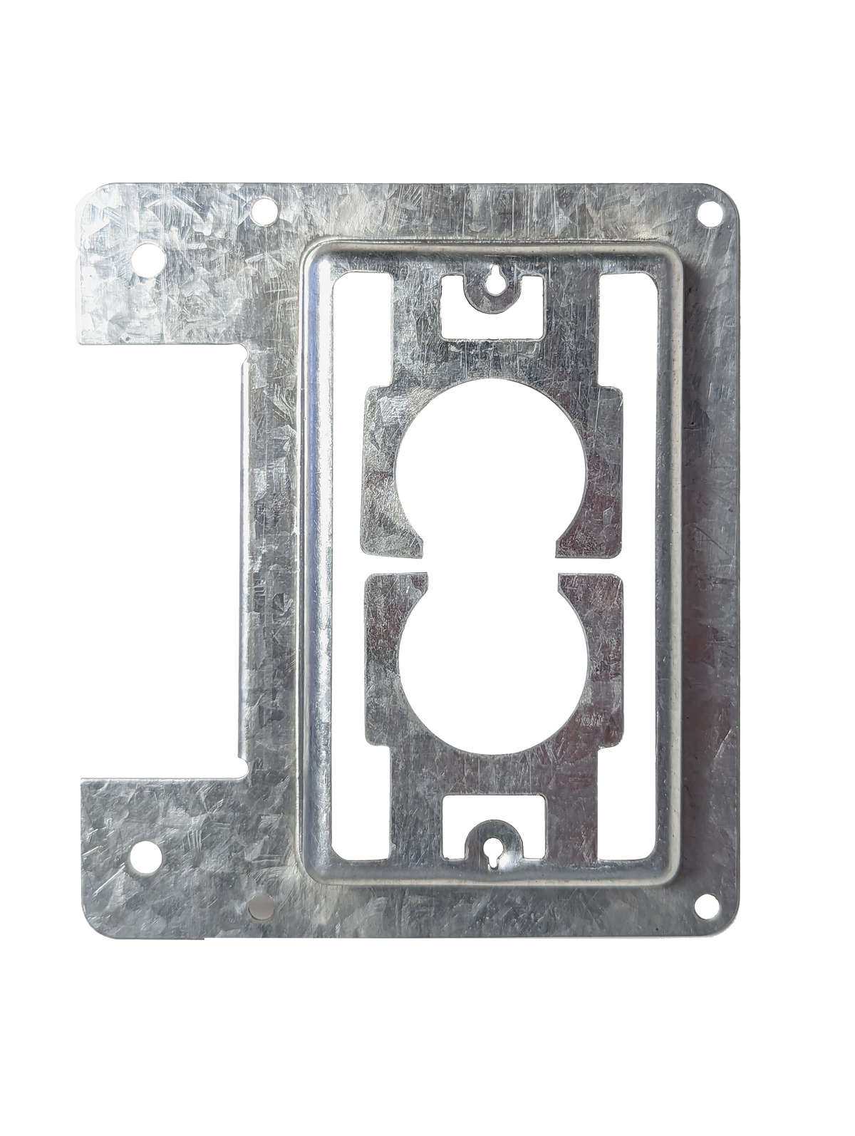 BestMounts - 10 Pack Low Voltage Mounting Brackets 1 Gang Multipurpose Pre Galvanized Steel New Construction - Drywall Outlet Cable Wall Plate Bracket for Network Cables, HDMI, Speaker Wire