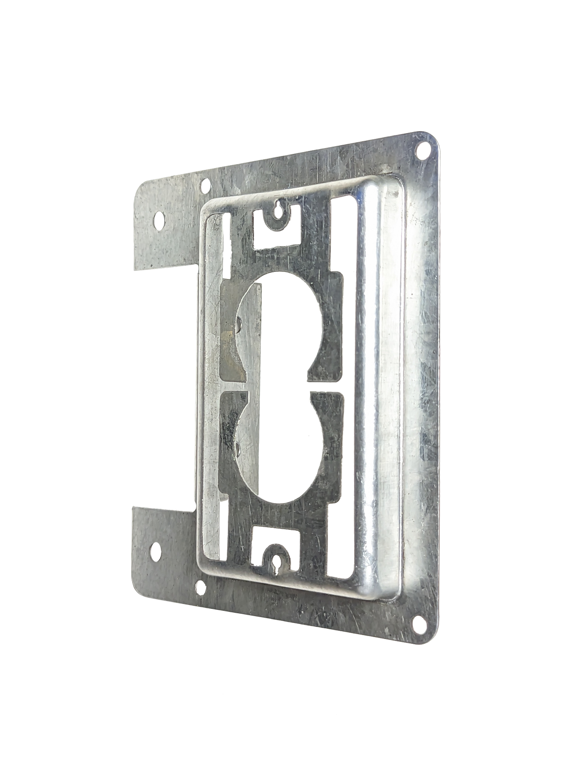 BestMounts - 10 Pack Low Voltage Mounting Brackets 1 Gang Multipurpose Pre Galvanized Steel New Construction - Drywall Outlet Cable Wall Plate Bracket for Network Cables, HDMI, Speaker Wire