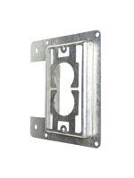 BestMounts New Construction (Nail-On) 1-Gang Low Voltage Metal Mounting Bracket | BLVMPST1