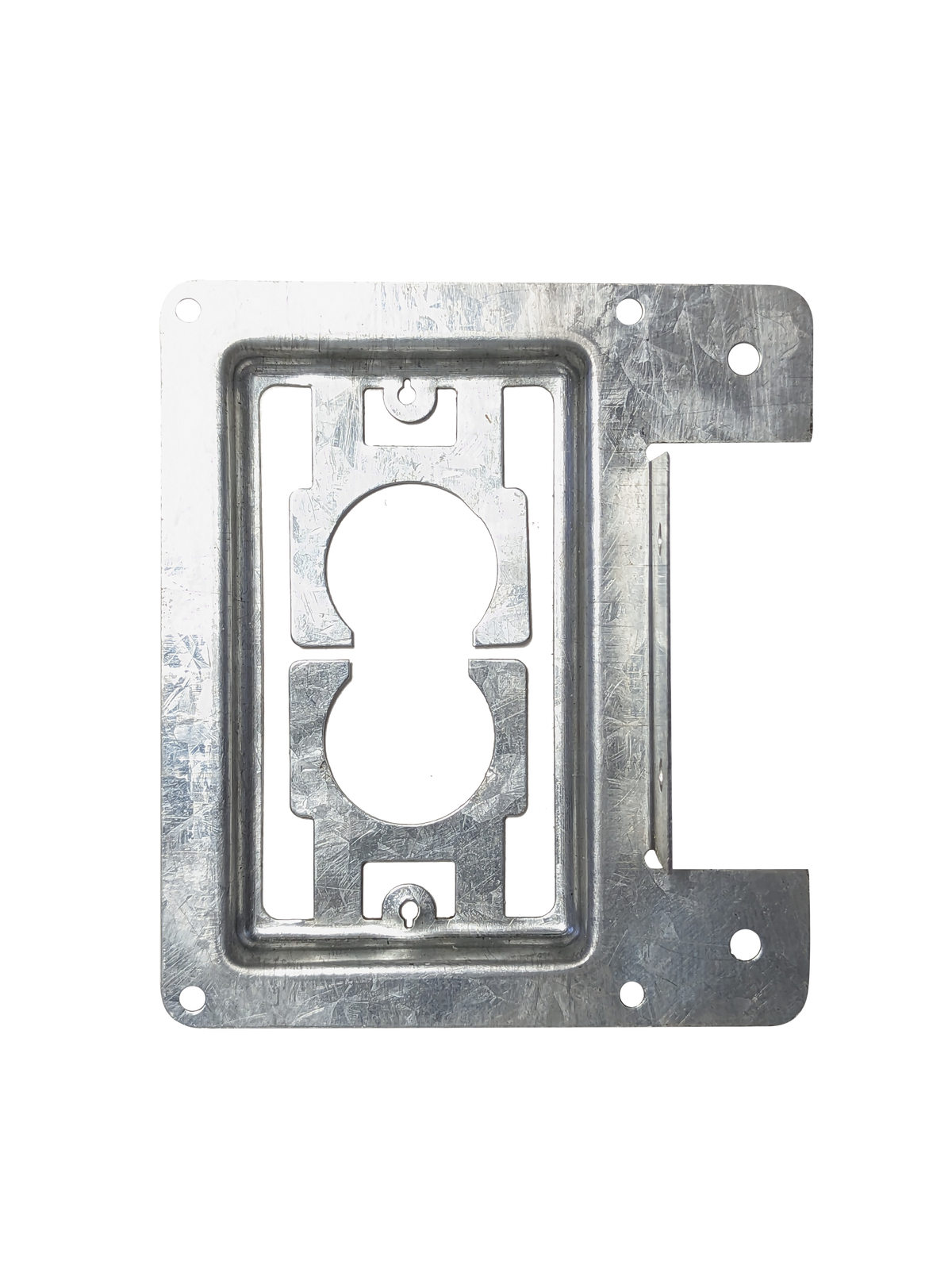 BestMounts New Construction (Nail-On) 1-Gang Low Voltage Metal Mounting Bracket | BLVMPST1
