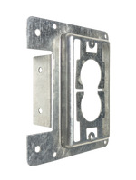 BestMounts New Construction (Nail-On) 1-Gang Low Voltage Metal Mounting Bracket | BLVMPST1