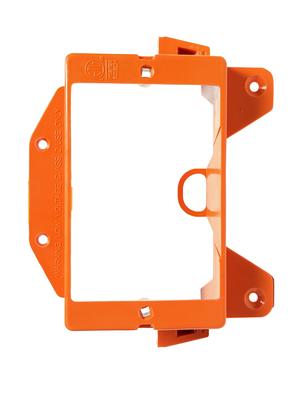 BestMounts - Low Voltage Nail-ON Mounting Bracket 1 Gang LVN1 Multipurpose New Construction – (240 Pack, Orange)