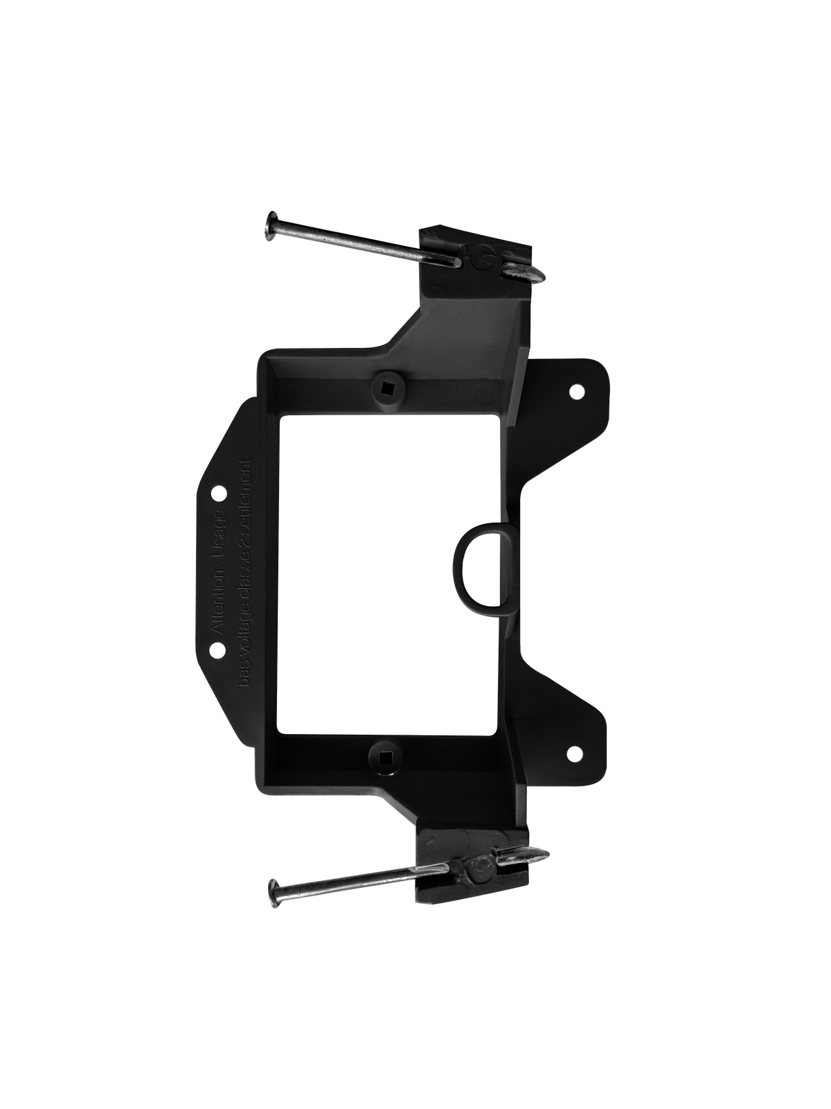 BestMounts New Construction (Nail-On) 1-Gang Low Voltage Plastic Mounting Bracket | BLVN1