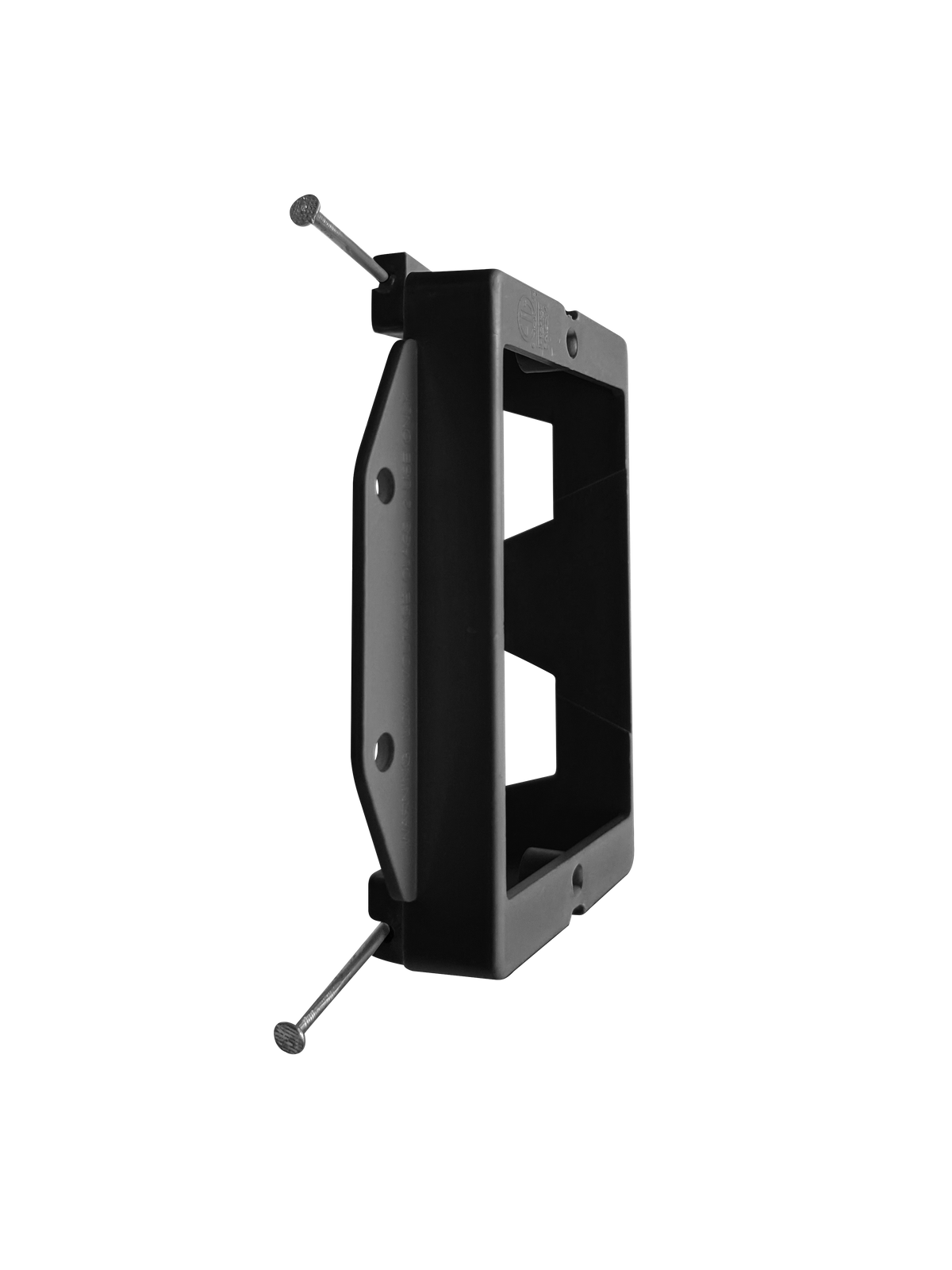 BestMounts New Construction (Nail-On) 1-Gang Low Voltage Plastic Mounting Bracket | BLVN1