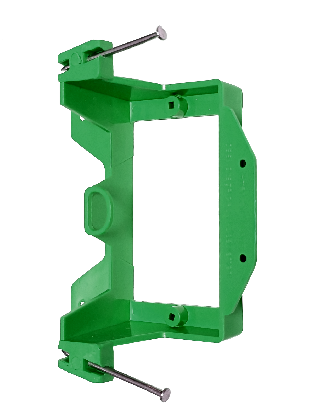 BestMounts New Construction (Nail-On) 1-Gang Low Voltage Plastic Mounting Bracket | BLVN1