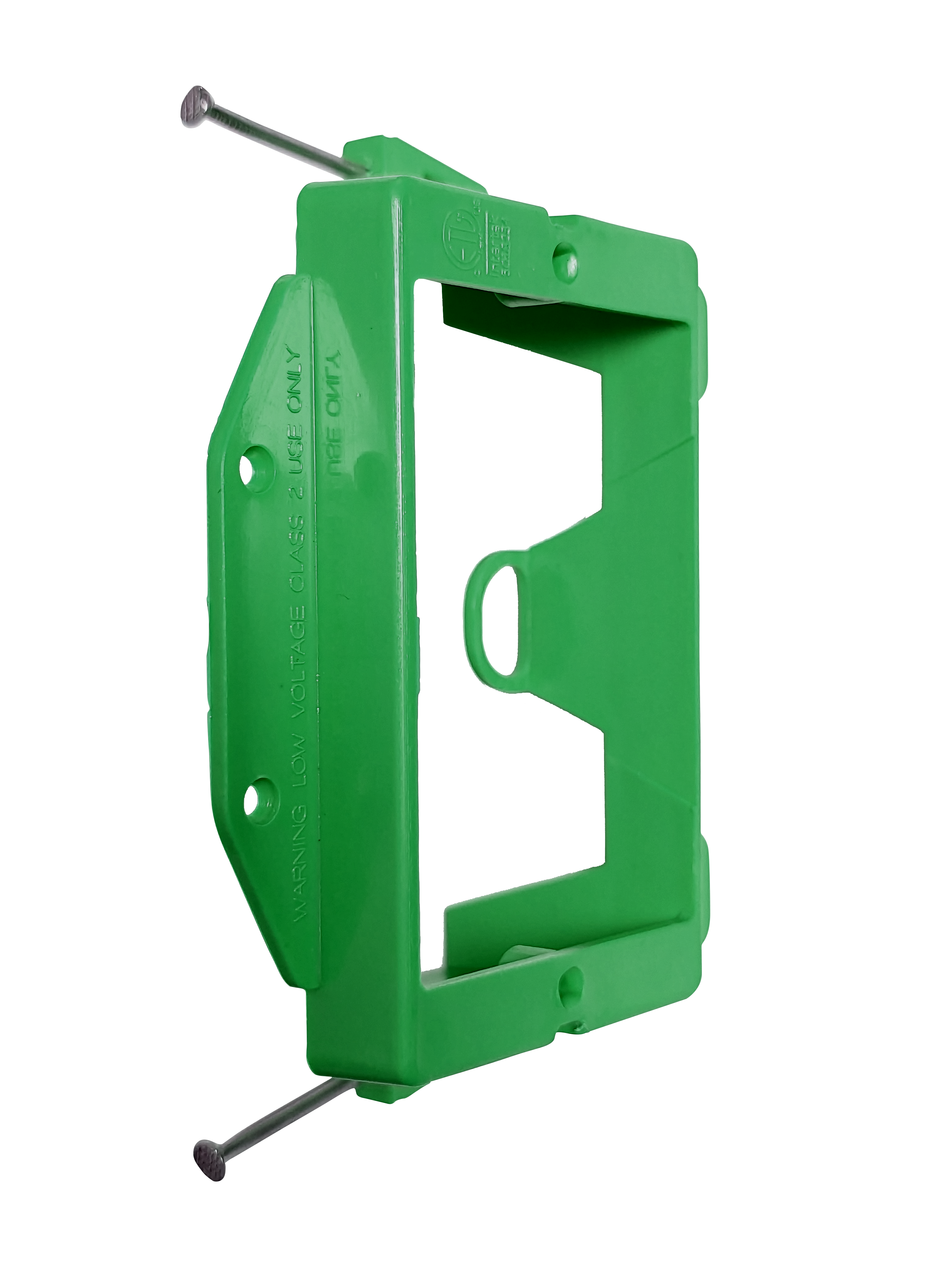 BestMounts 1-Gang New Construction Nail-On Low Voltage Mounting Bracket – Plastic
