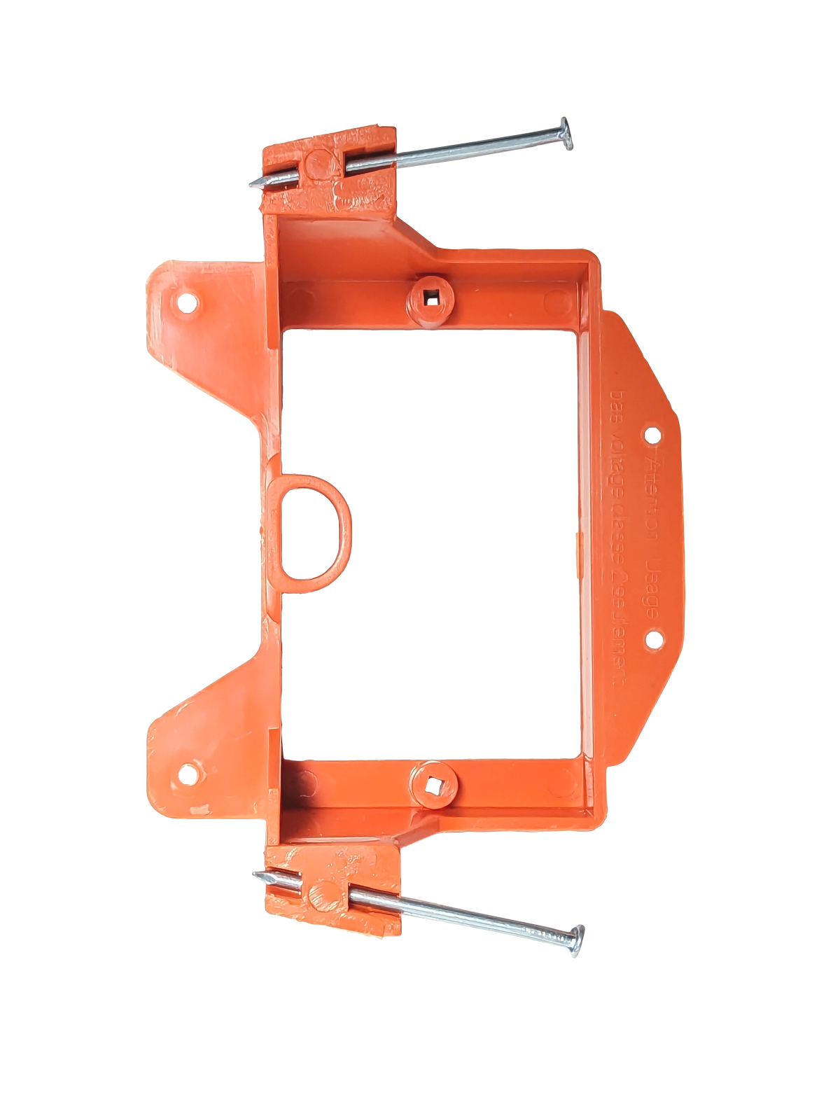 BestMounts New Construction (Nail-On) 1-Gang Low Voltage Plastic Mounting Bracket | BLVN1
