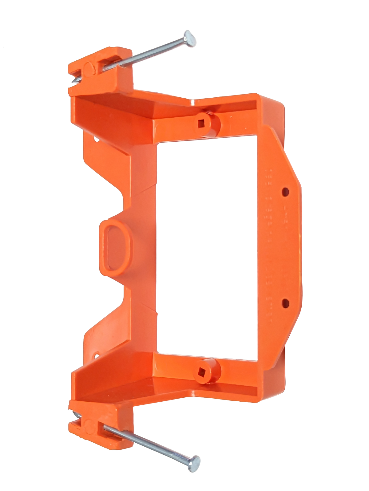 BestMounts New Construction (Nail-On) 1-Gang Low Voltage Plastic Mounting Bracket | BLVN1