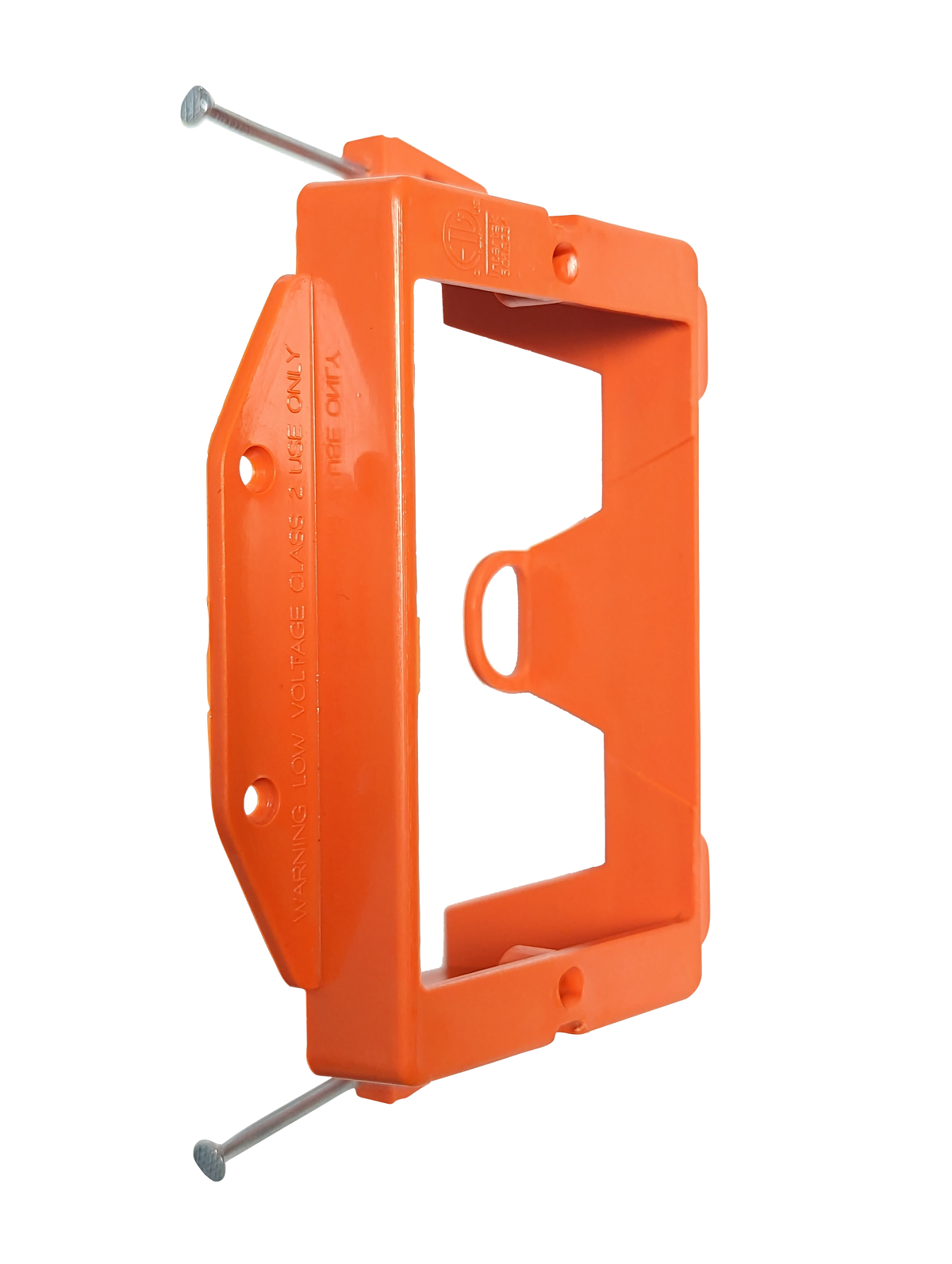 BestMounts New Construction (Nail-On) 1-Gang Low Voltage Plastic Mounting Bracket | BLVN1