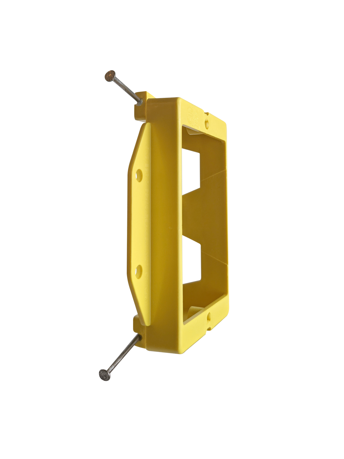 BestMounts New Construction (Nail-On) 1-Gang Low Voltage Plastic Mounting Bracket | BLVN1