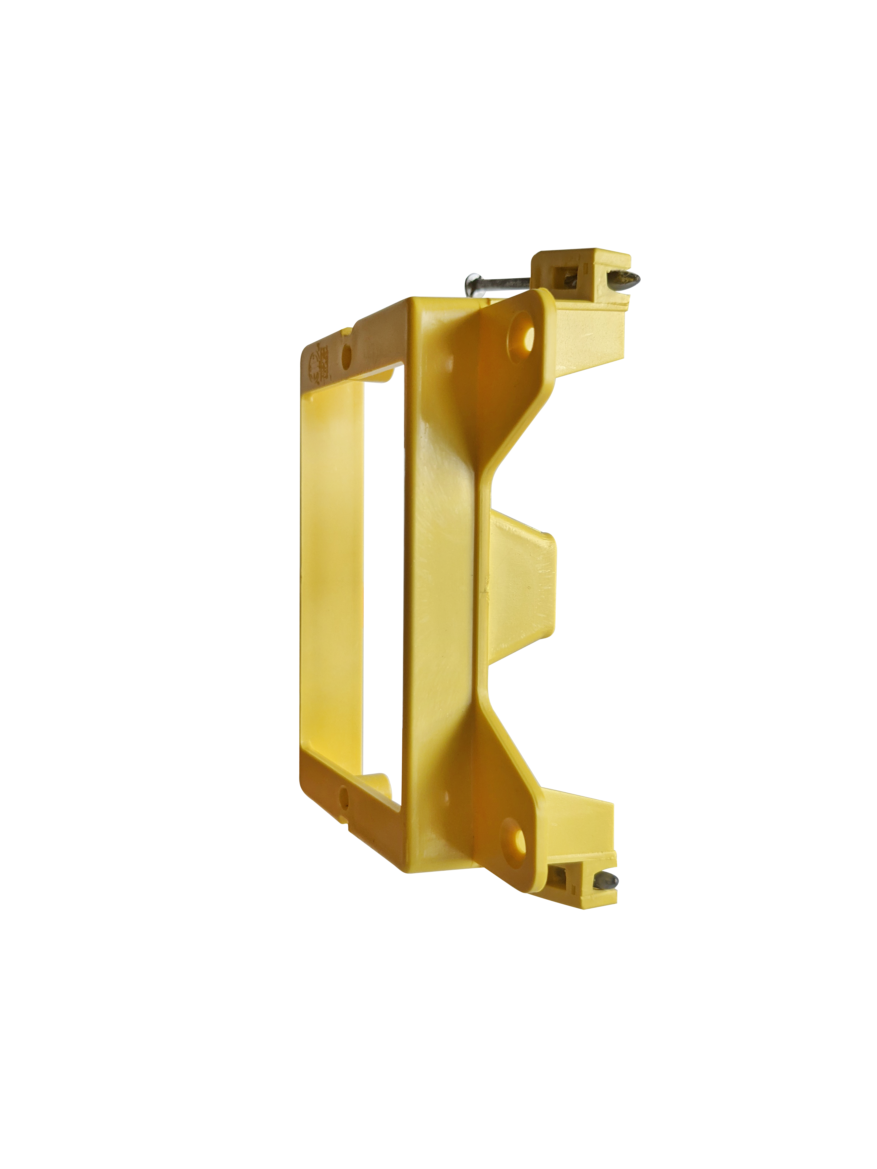 BestMounts 1-Gang New Construction Nail-On Low Voltage Mounting Bracket – Plastic
