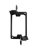 BestMounts Drywall Retrofit (Screw-On) 1-Gang Low Voltage Plastic Mounting Bracket | BLVP1