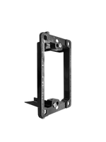 BestMounts Drywall Retrofit (Screw-On) 1-Gang Low Voltage Plastic Mounting Bracket | BLVP1